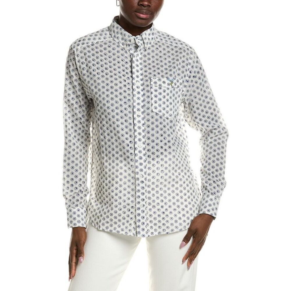 Emerson Fry Womens Ryan Shirt, Blue